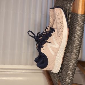 New balance pink running shoes